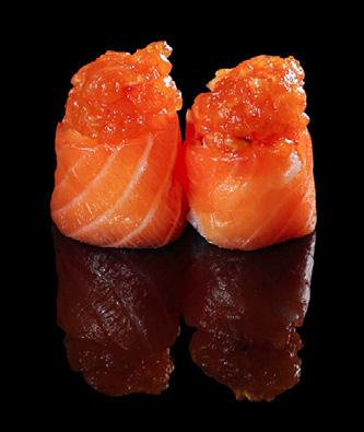 162.GUNKAN SPICY SALMON
