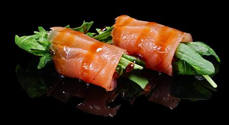 18.INVOLTINI SAKE AFFUMICATO 3PZ